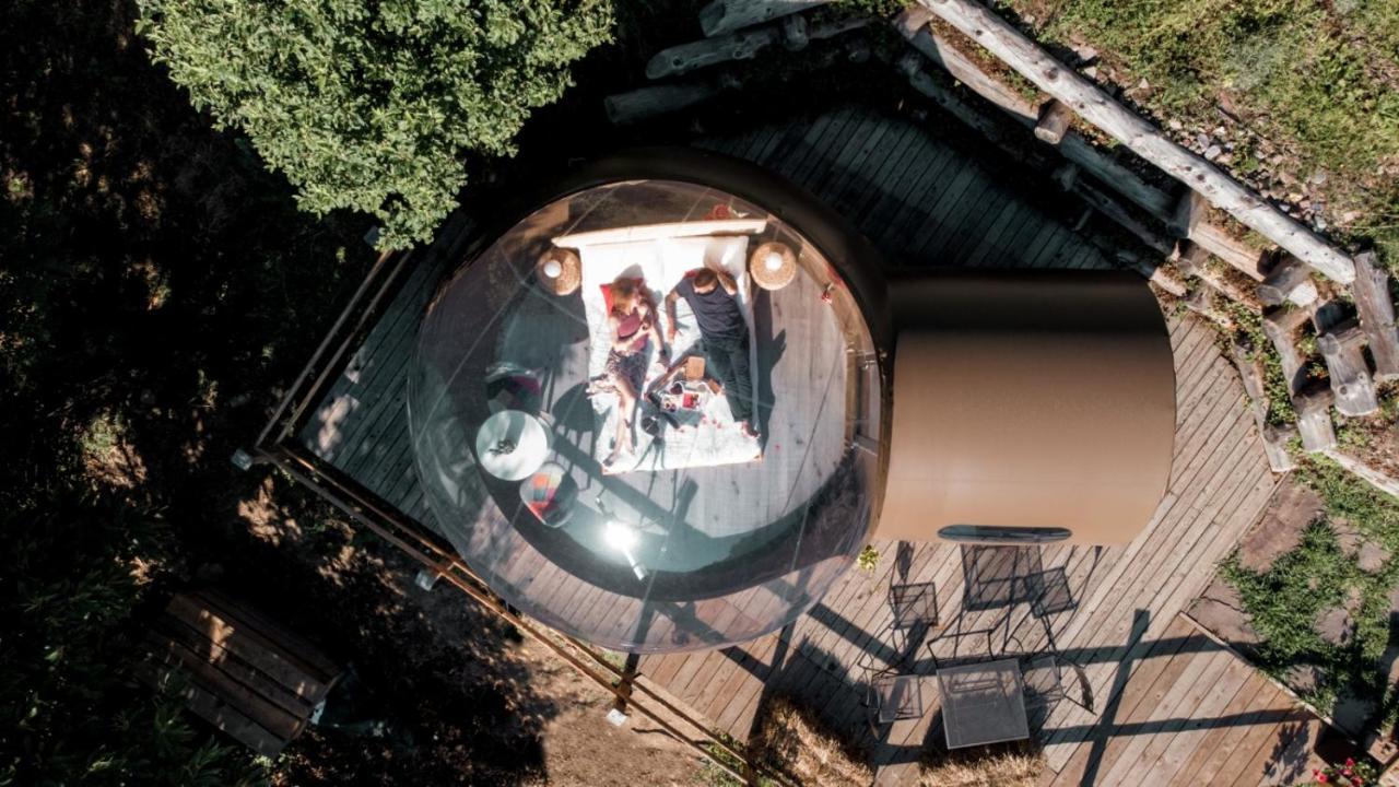 Bed and Breakfast Maso La Marianna Bubble Glamping In Trentino Sant'Orsola Exteriér fotografie